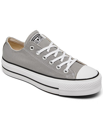 Women’s Chuck Taylor All Star Lift OX Low Top Platform Casual Sneakers from Finish Line Converse