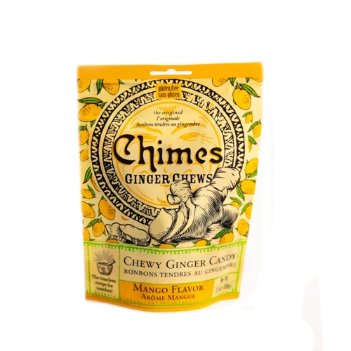 Chimes Ginger Chews Mango - 3,5 унции Chimes