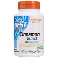 Cinnamon Extract -- 125 mg - 60 Veggie Caps (Вегетарианские капсулы) Doctor's Best