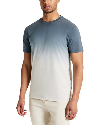 Men's 4-Way Stretch Dip-Dyed T-Shirt Kenneth Cole