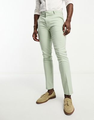 Светло-зеленые узкие брюки New Look New Look