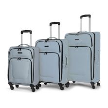 Swiss Mobility DEN Collection Набор из 3-х чемоданов с мягкой спинкой и спиннером Swiss Mobility