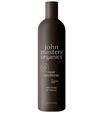 Восстанавливающий кондиционер для поврежденных волос с медовым гибискусом - 16 эт. унция John Masters Organics