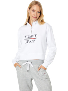 Укороченный пуловер на молнии 1/2 Tommy Jeans