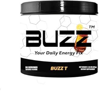 Morning Buzz Energy Drink Powder (Порошок) - Energy Boost Drink Mix - Sugar-Free Energy with Antioxidants - Morning Kickstart and Sports Nutrition Endurance Product - 30 Servings (Порции), Blue Raspberry, 8 Ounces Morning Buzz