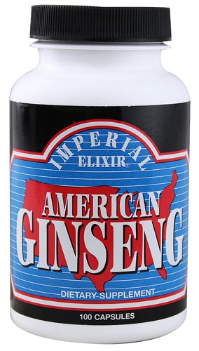 American Ginseng -- 100 Capsules (Капсулы) Imperial Elixir