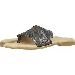 Черный (Black Metallic Snake-Print Italian Leather)