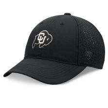 Men's Top of the World Black Colorado Buffaloes Liquesce Trucker Adjustable Hat Top of the World