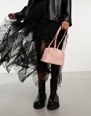 Розовая сумка через плечо с длинной ручкой Claudia Canova Claudia Canova