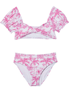 Recycled Flamingo Toile Two-Piece Swimsuit (Big Kids) Janie and Jack