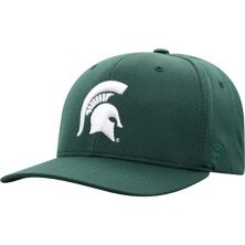 Men's Top of the World Green Michigan State Spartans Reflex Logo Flex Hat Top of the World