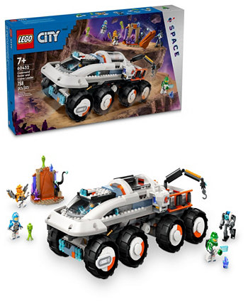 LEGO City Командный Ровер и Погрузчик-Кран для Космоса 60432 Lego