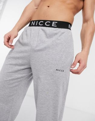 Серые спортивные штаны для дивана Nicce loungewear Nicce