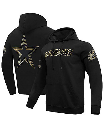 Men's Black Dallas Cowboys Classic Chenille Pullover Hoodie Pro Standard