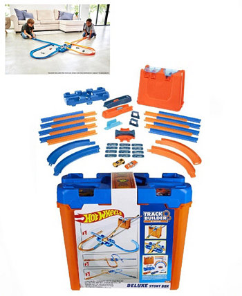Горячие колеса Deluxe Race Track Stunt Box Play Set Mattel
