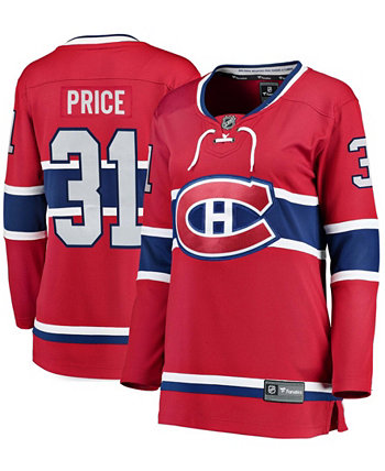 Women's Carey Price Red Montreal Canadiens Home Breakaway Player Jersey Fanatics