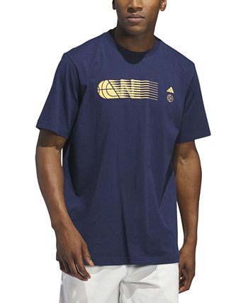 Men's Worldwide Hoops City Graphic T-Shirt Adidas