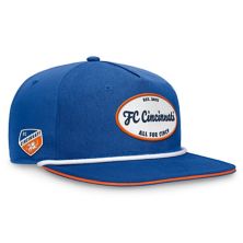 Мужская кепка Fanatics с логотипом Royal FC Cincinnati Iron Golf Snapback Unbranded