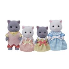 Семейный набор персидских кошек Calico Critters из 4 коллекционных фигурок кукол Calico Critters