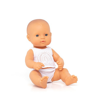 Baby Girl 12.62" Caucasian Doll Miniland