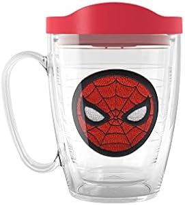 Tervis Marvel Spider-Man Spidey Made in USA Double Walled Insulated Tumbler Travel Cup Keeps Drinks Cold & Hot, 16oz, Classic Tervis