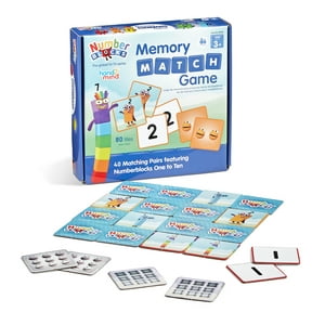 hand2mind Numberblocks® Memory Match Game, Memory Card Game, Kids Matching Game Hand2mind