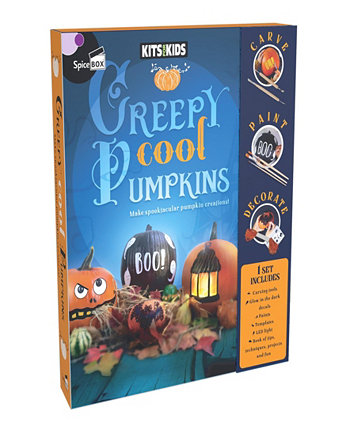 Kits For Kids - Creepy Cool Pumpkins Art Kit Spicebox
