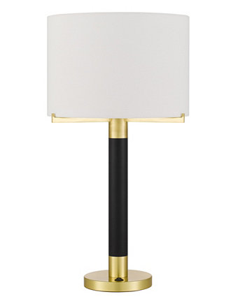 Металлическая настольная лампа Goldston высотой 27,5 дюйма Cal Lighting