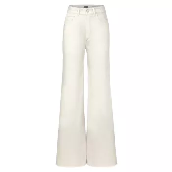 Джинсы Hepburn с широкими штанинами в винтажном стиле DL1961