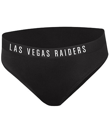 Женские черные плавки бикини Las Vegas Raiders All-Star G-III