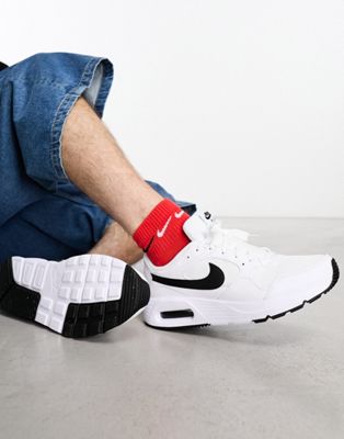 Мужские кроссовки Nike Air Max SC в белом и черном цветах Nike