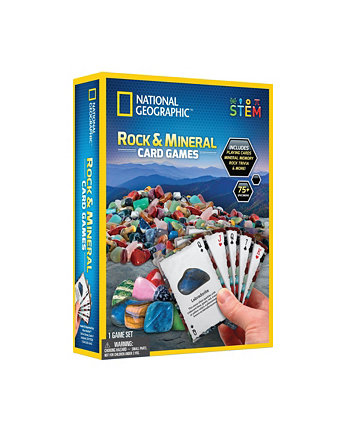 Рок + Минерал Карточные игры National Geographic