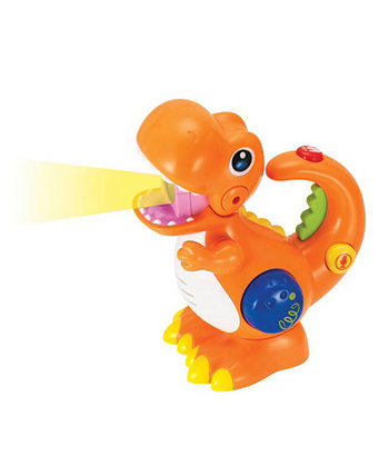 Запись и изменение голоса динозавра - игрушка динозавра Winfun