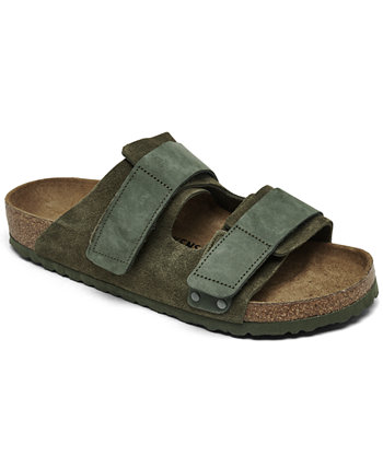 Сандалии Birkenstock Uji из нубуковой замши на двух ремнях для мужчин Birkenstock