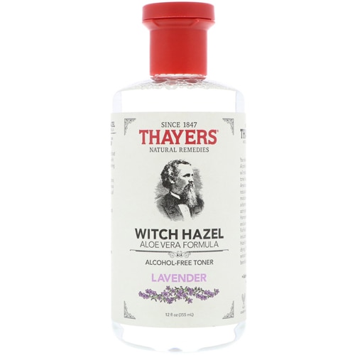 Thayers Witch Hazel Aloe Vera Formula Lavender - 12 жидких унций Thayers