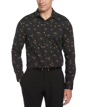 Мужская рубашка на пуговицах с цветочным принтом Perry Ellis