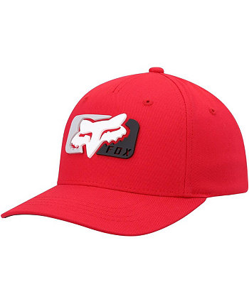 Boys Youth Red Mirer Flex Hat Fox