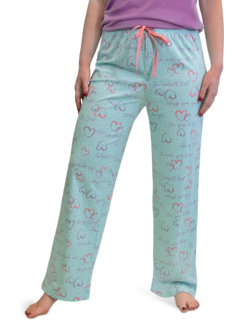 Длинные пижамные брюки с принтом HUE