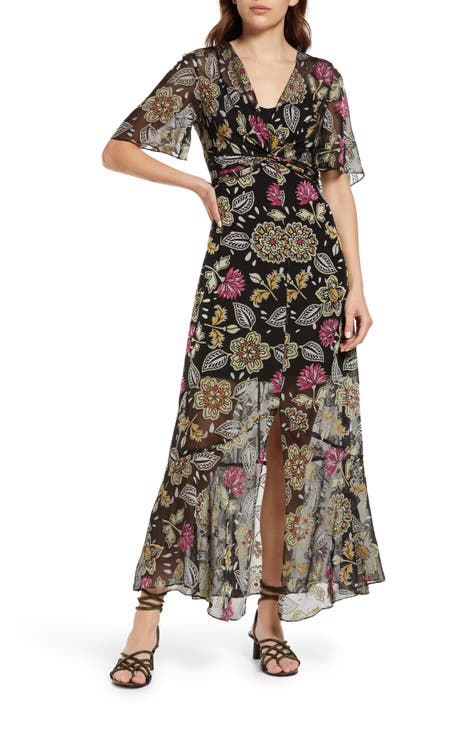 Платье макси Tamar с цветочным принтом Rag &amp; bone