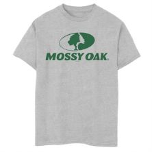 Футболка с логотипом из дуба мшистый для мальчиков 8–20 лет Mossy Oak