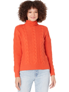 Grenville Cableknit Mockneck Sweater Madewell