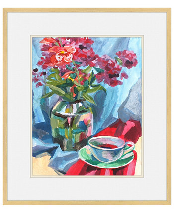 Этюд в стиле Rouge в рамке Giclee Wall Art - 29 "x 34" x 2 " Melissa Van Hise