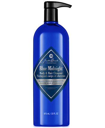 Очищающее средство для тела и волос Blue Midnight, 33 унции. Jack Black