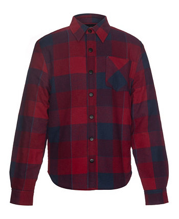 Big Boys Holdfast Sherpa Lined Flannel Shirt Jacket Univibe