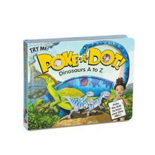 Детская книга Мелиссы и Дуга - Poke-A-Dot: Динозавры от А до Я Melissa & Doug