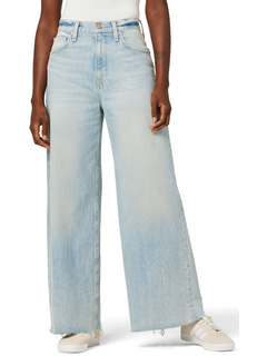 James High-Rise Wide Leg Barefoot in Iris Hudson Jeans