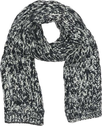 Вязаный шелковый шарф Marled Valentino