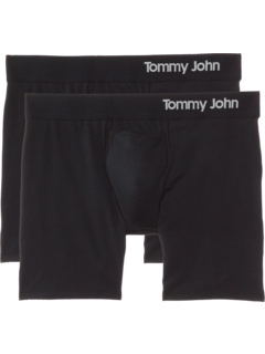 Хлопковые трусы-боксеры Cool 6 дюймов (2 шт.) Tommy John