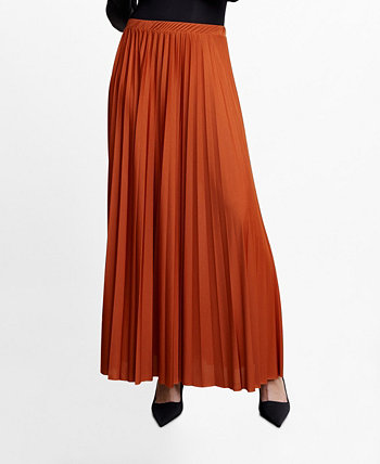 Women's Pleated Long Skirt MANGO