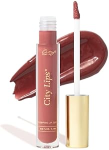 City Beauty City Lips Plumping Lip Gloss - High-Shine Gloss for Fuller, Younger-Looking Lips | Hydrating & Smoothing Lip Treatment Hyaluronic Acid City Beauty